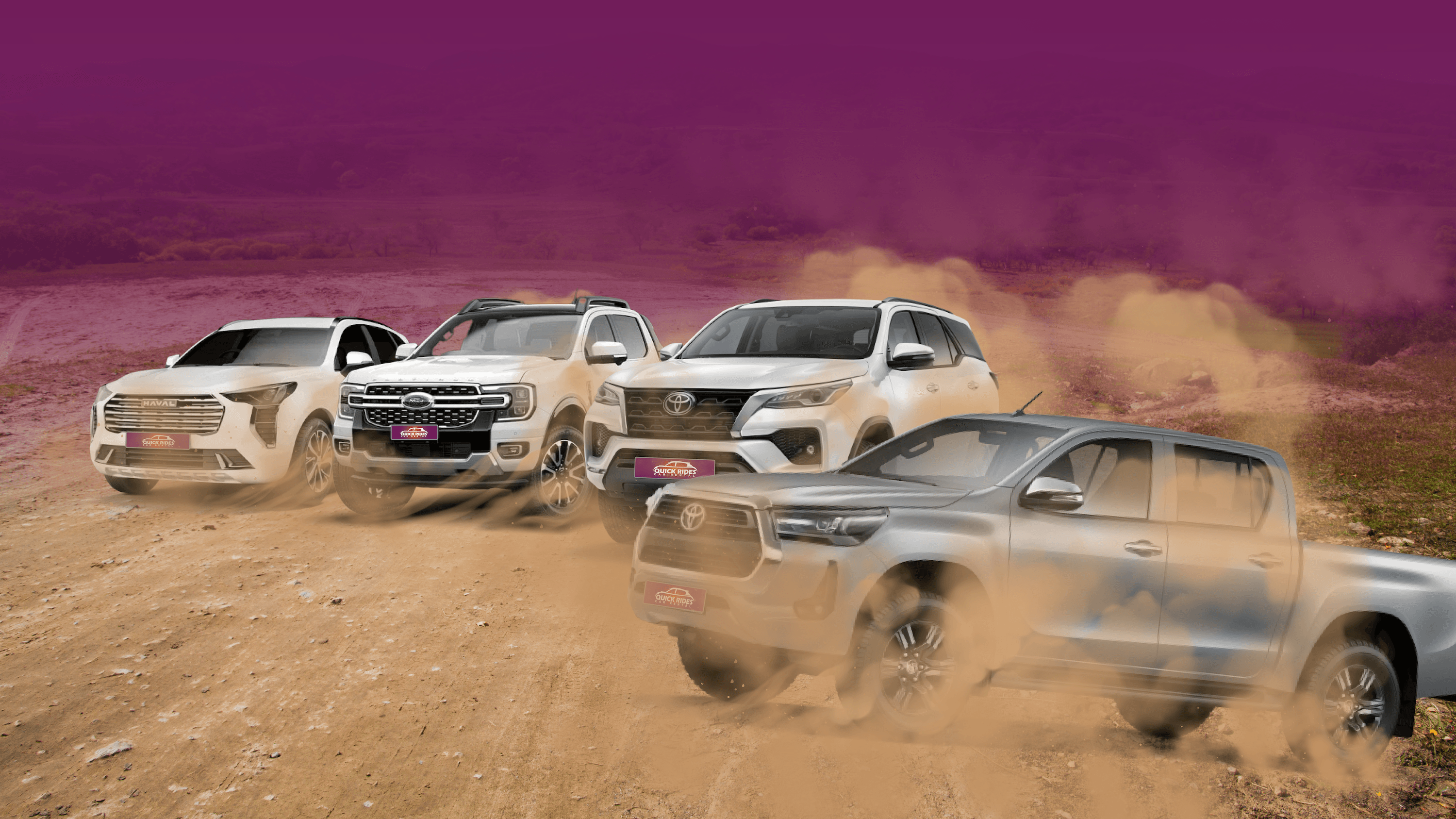 Quick Rides about us banner