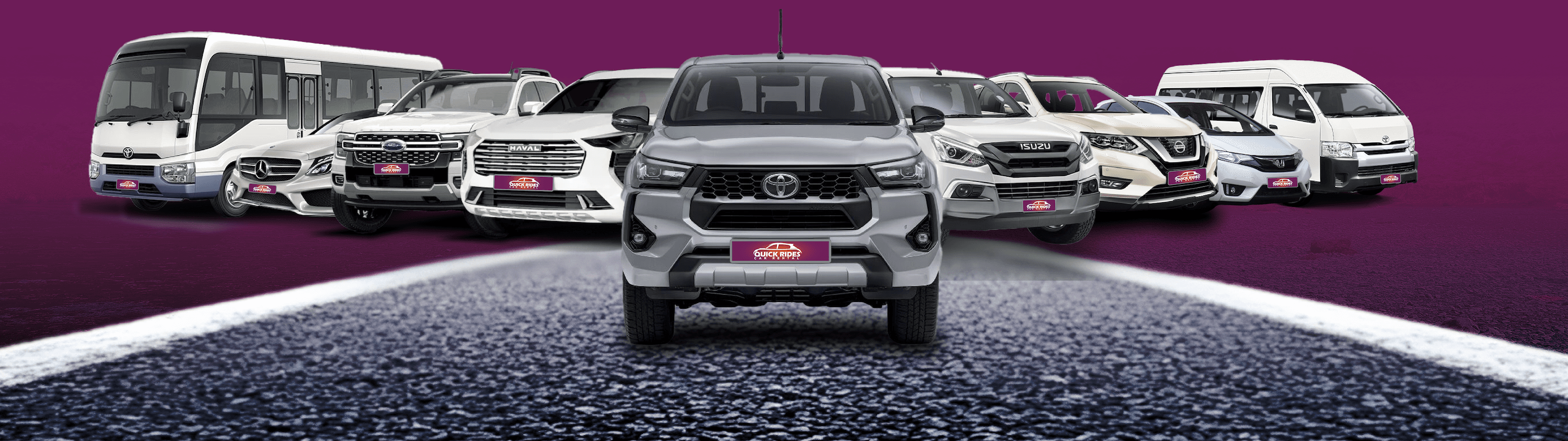 Quick Rides about us banner